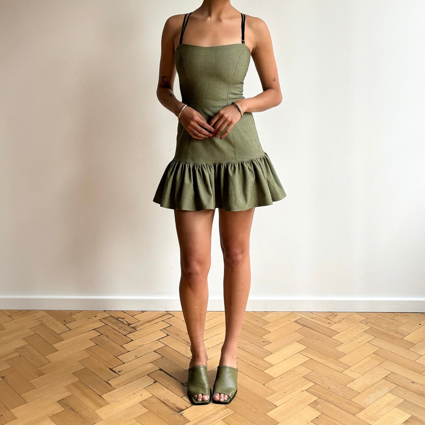Martine Dress in Olive