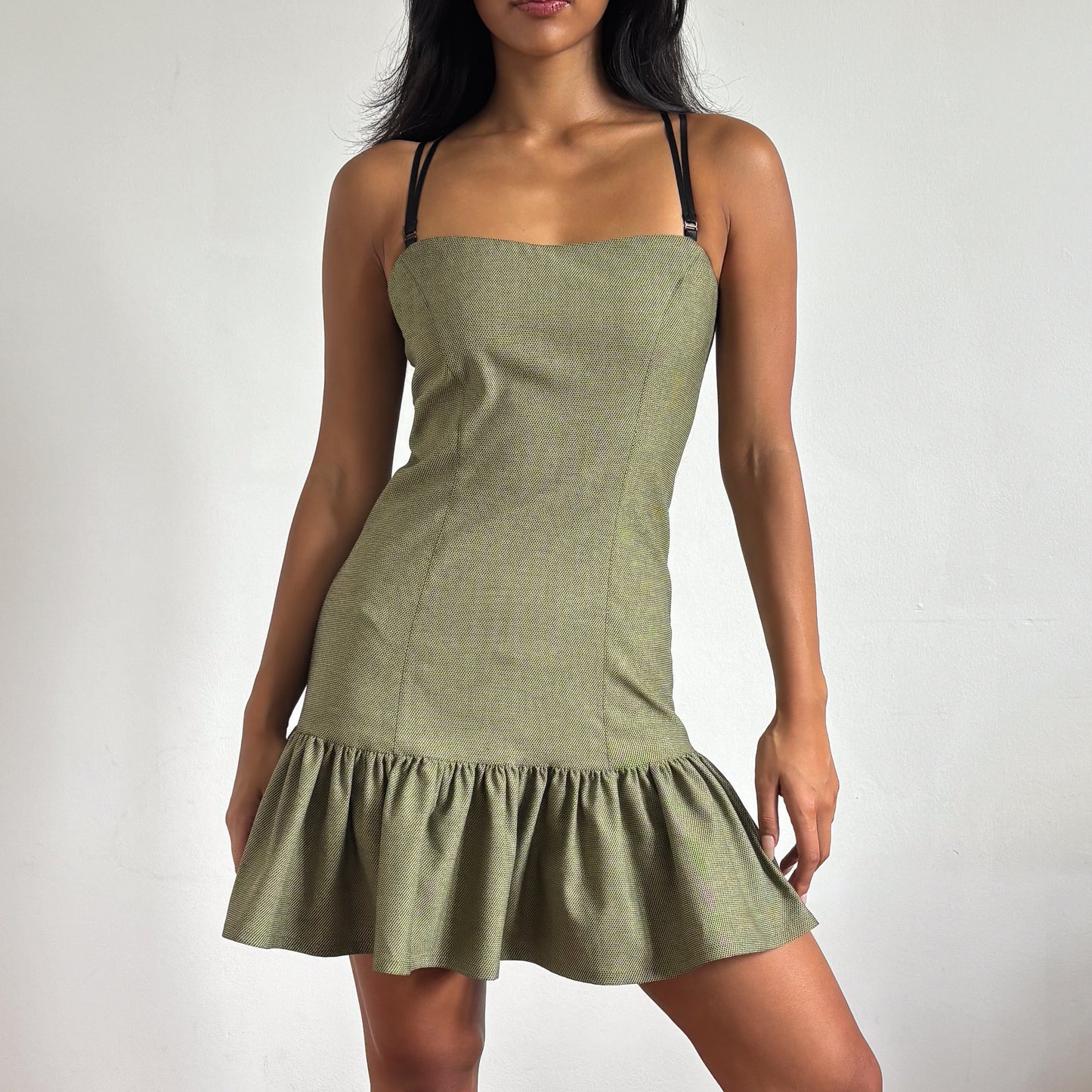 Martine Dress in Olive
