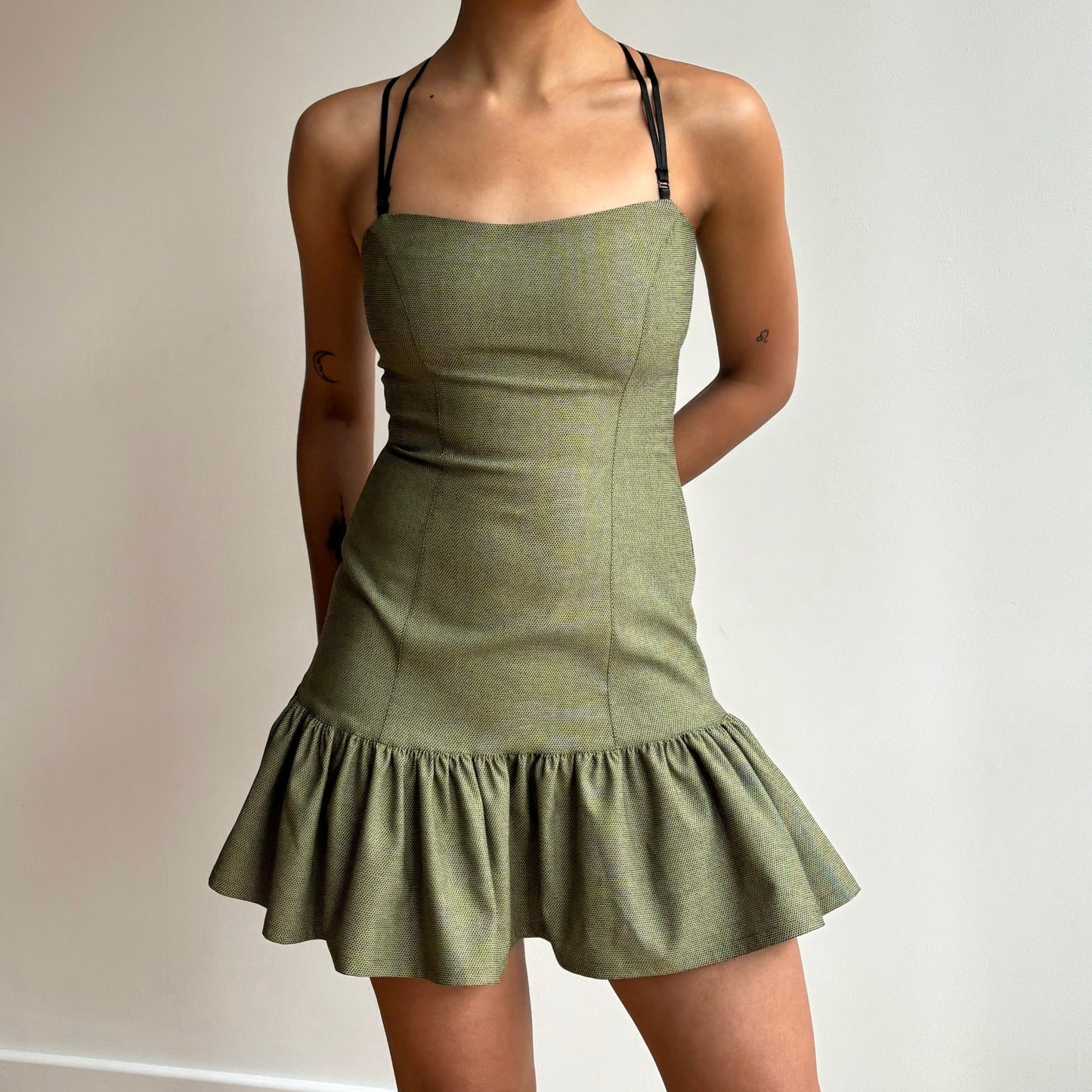 Martine Dress in Olive