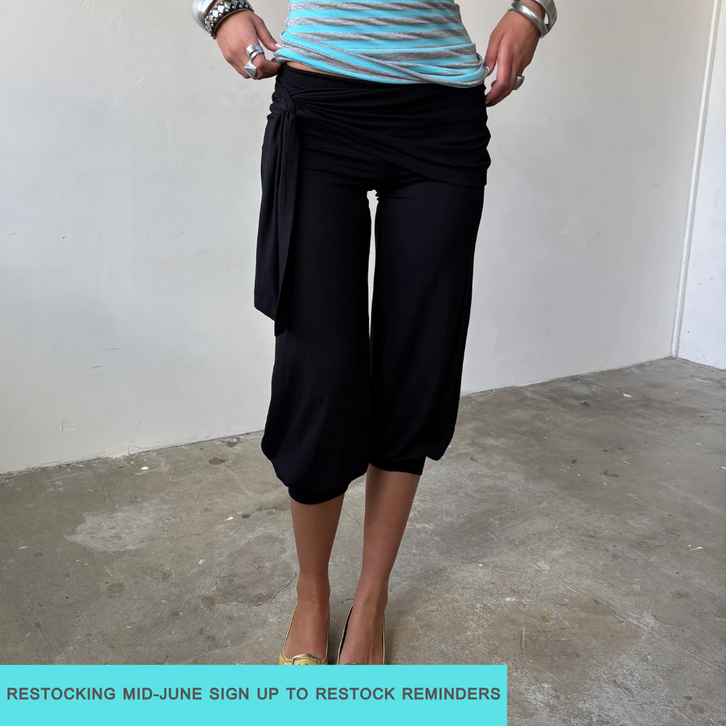 Bubble Capris and Sarong