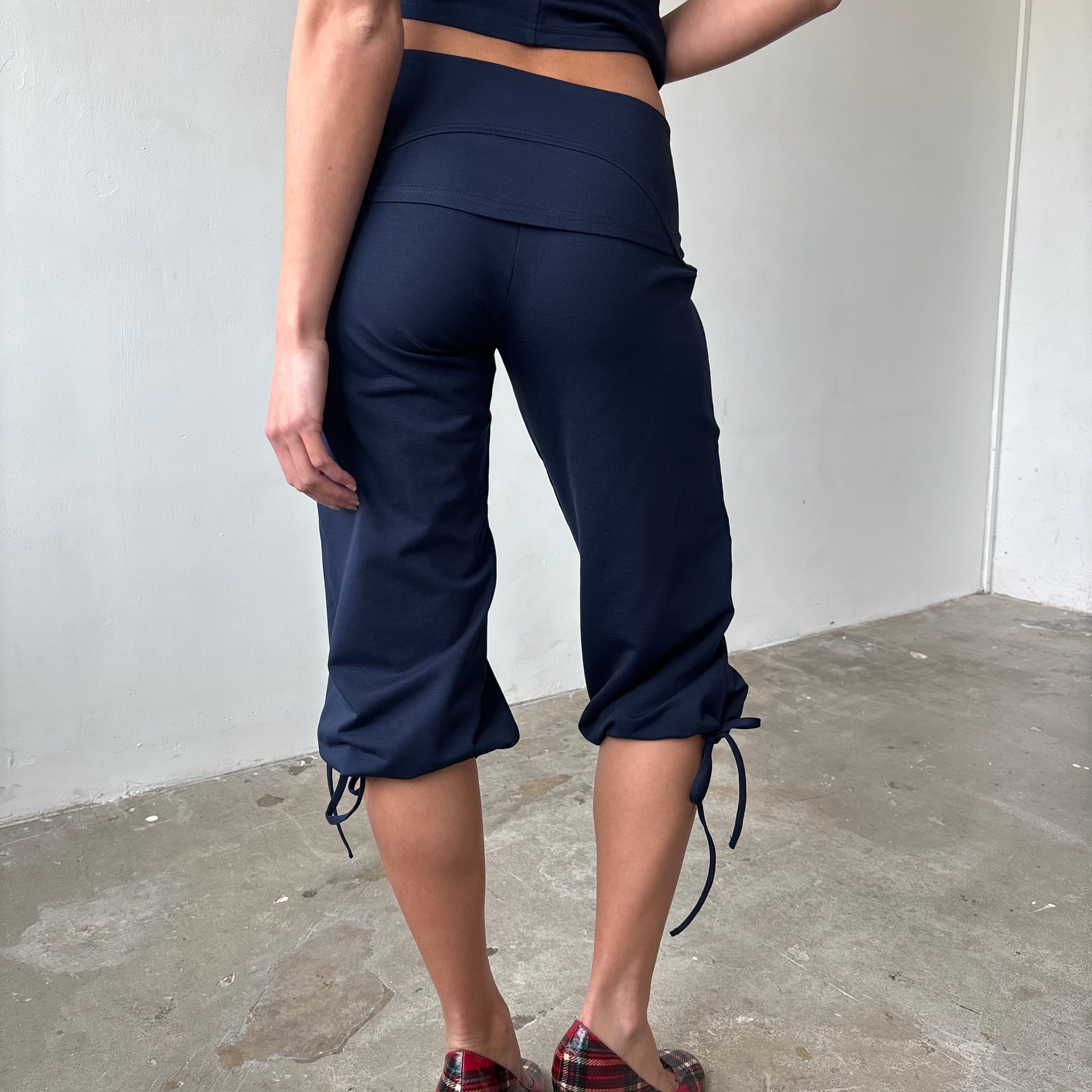 Betty Track Capris in Grey or Navy