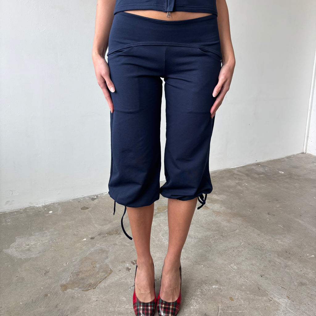 Betty Track Capris in Grey or Navy