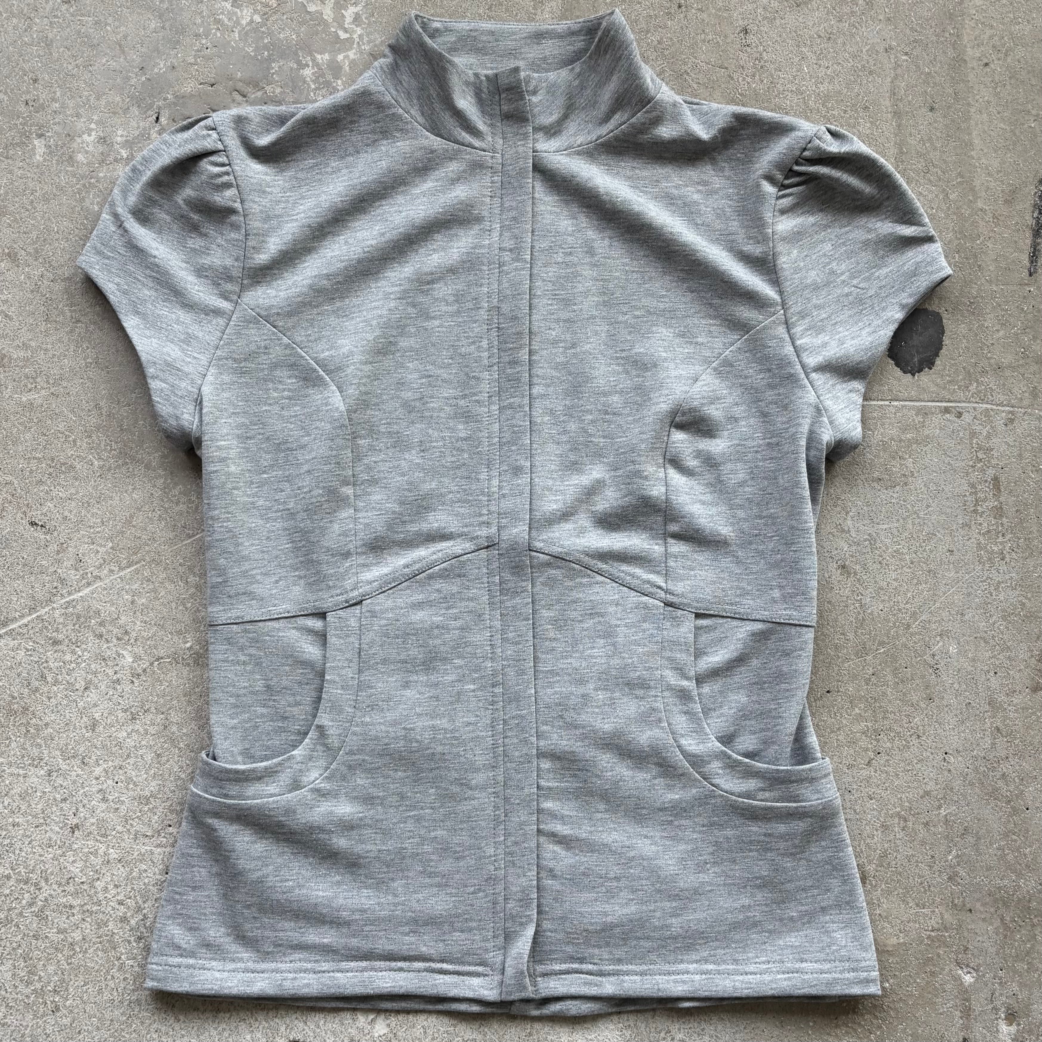 Betty Track Jacket in Grey or Navy