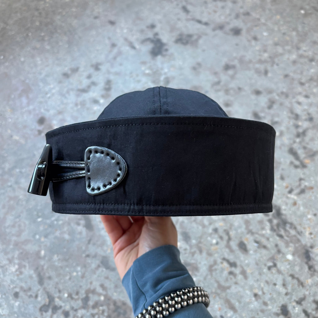 The Isla Sailor Hat in Black