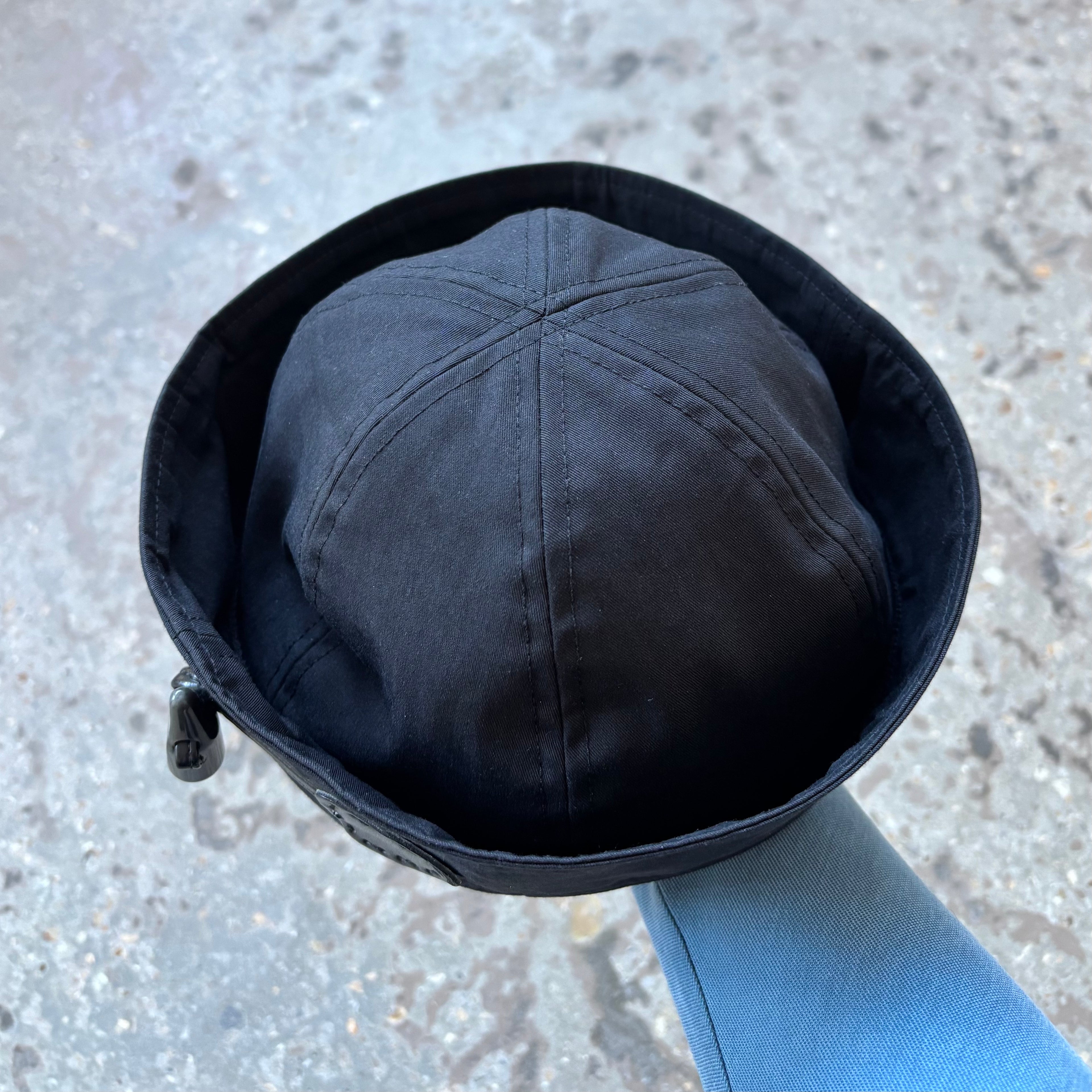 The Isla Sailor Hat in Black