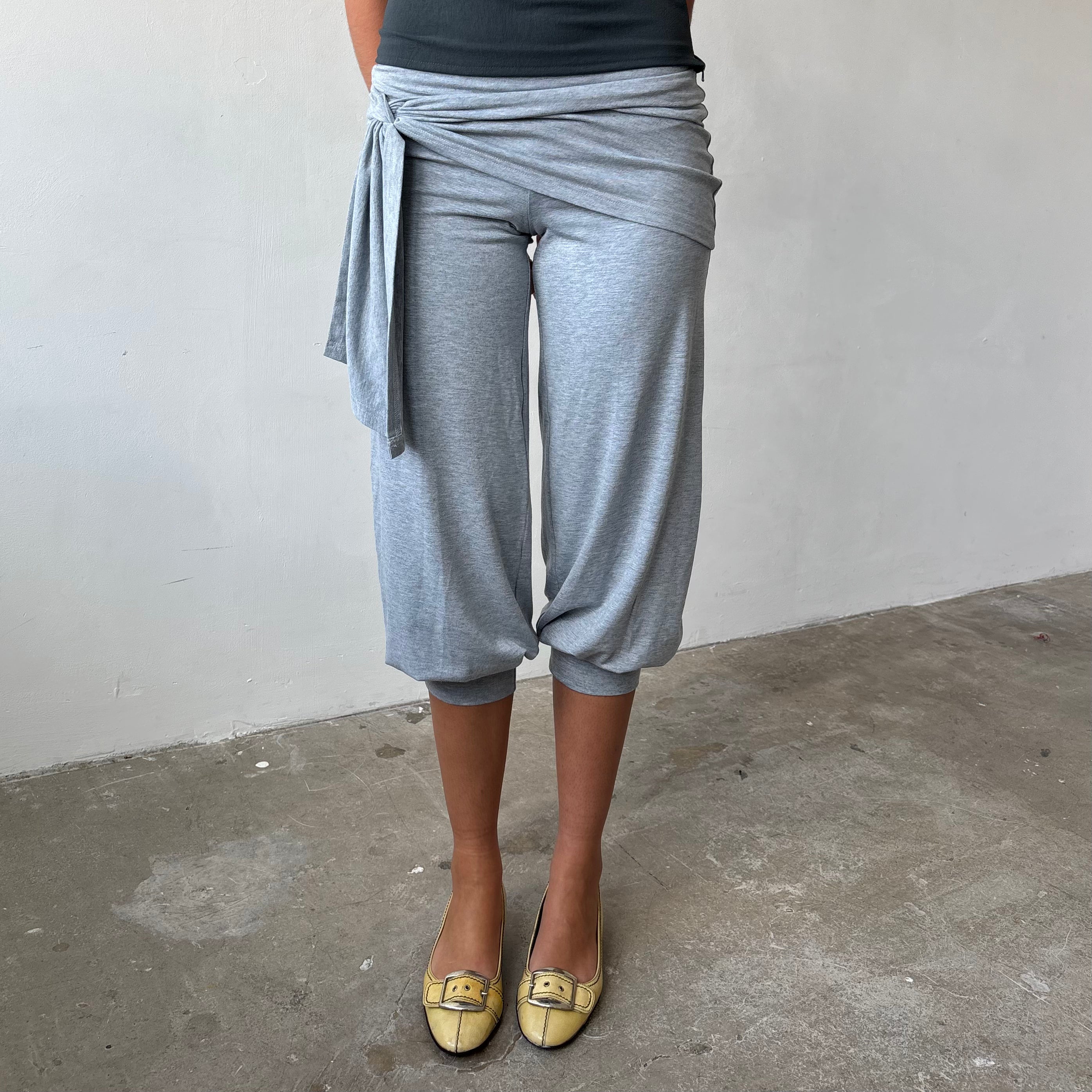 Bubble Capris and Sarong Grey
