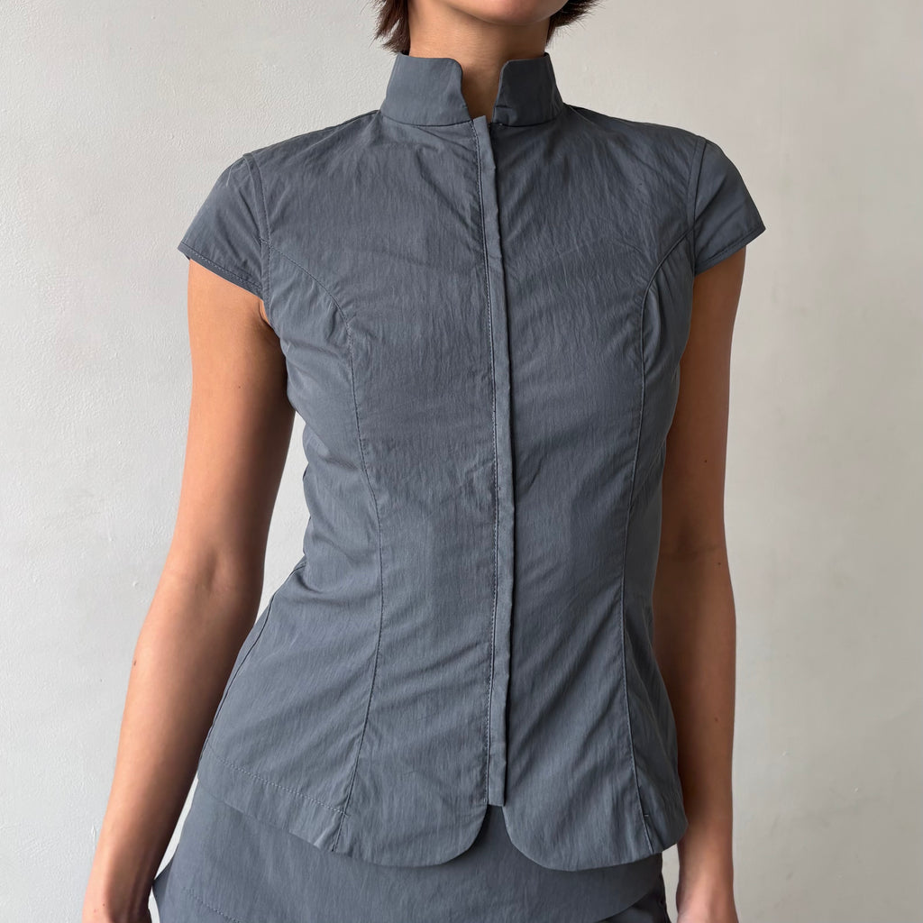 Marie Cap Sleeve Top
