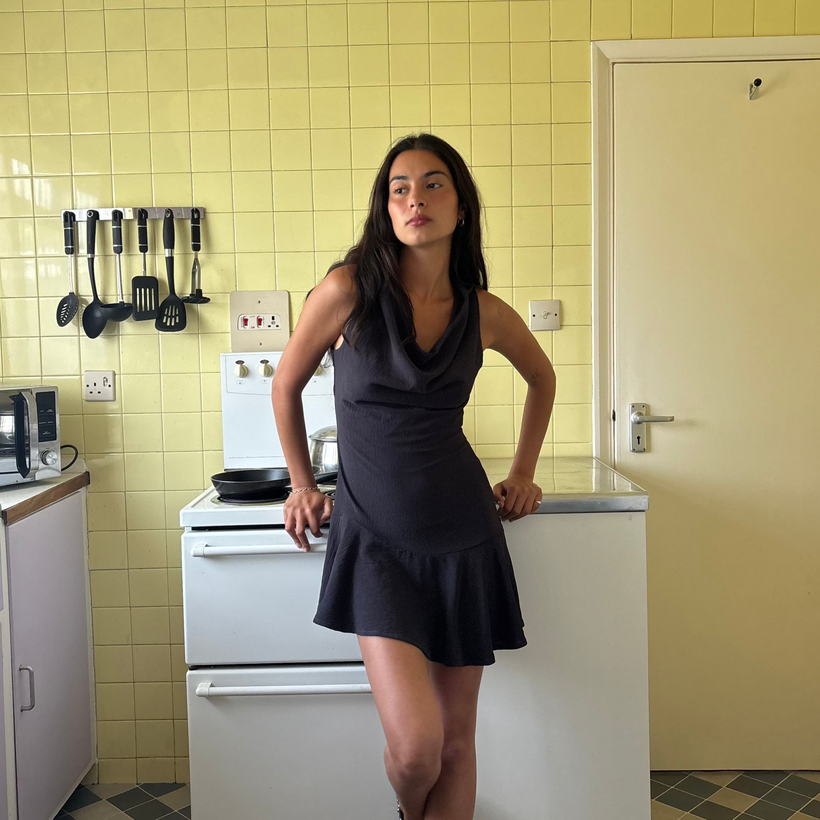 Brigette Hooded Dress
