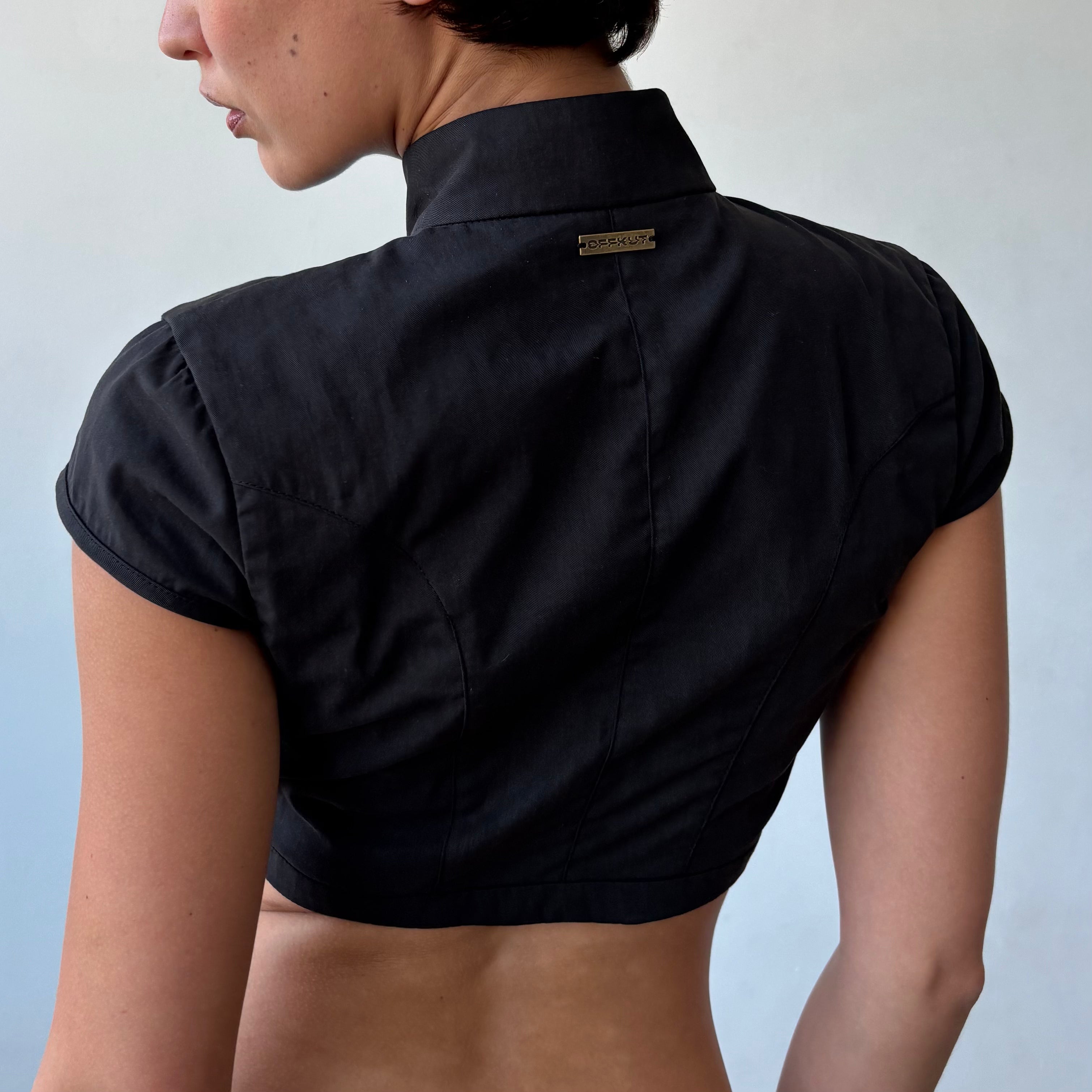 Crop Cap Sleeve Top