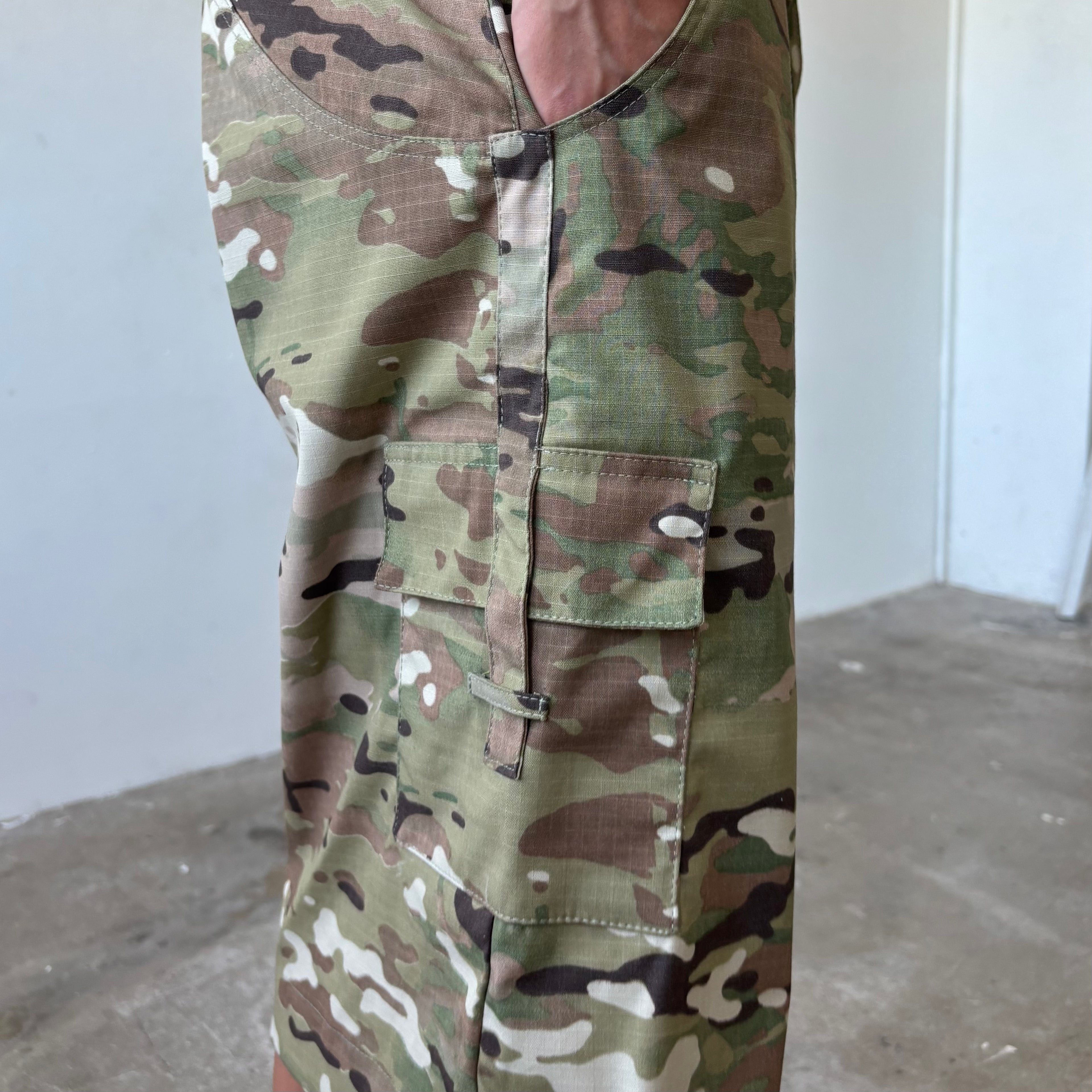 Boy Shorts in Black and Camo