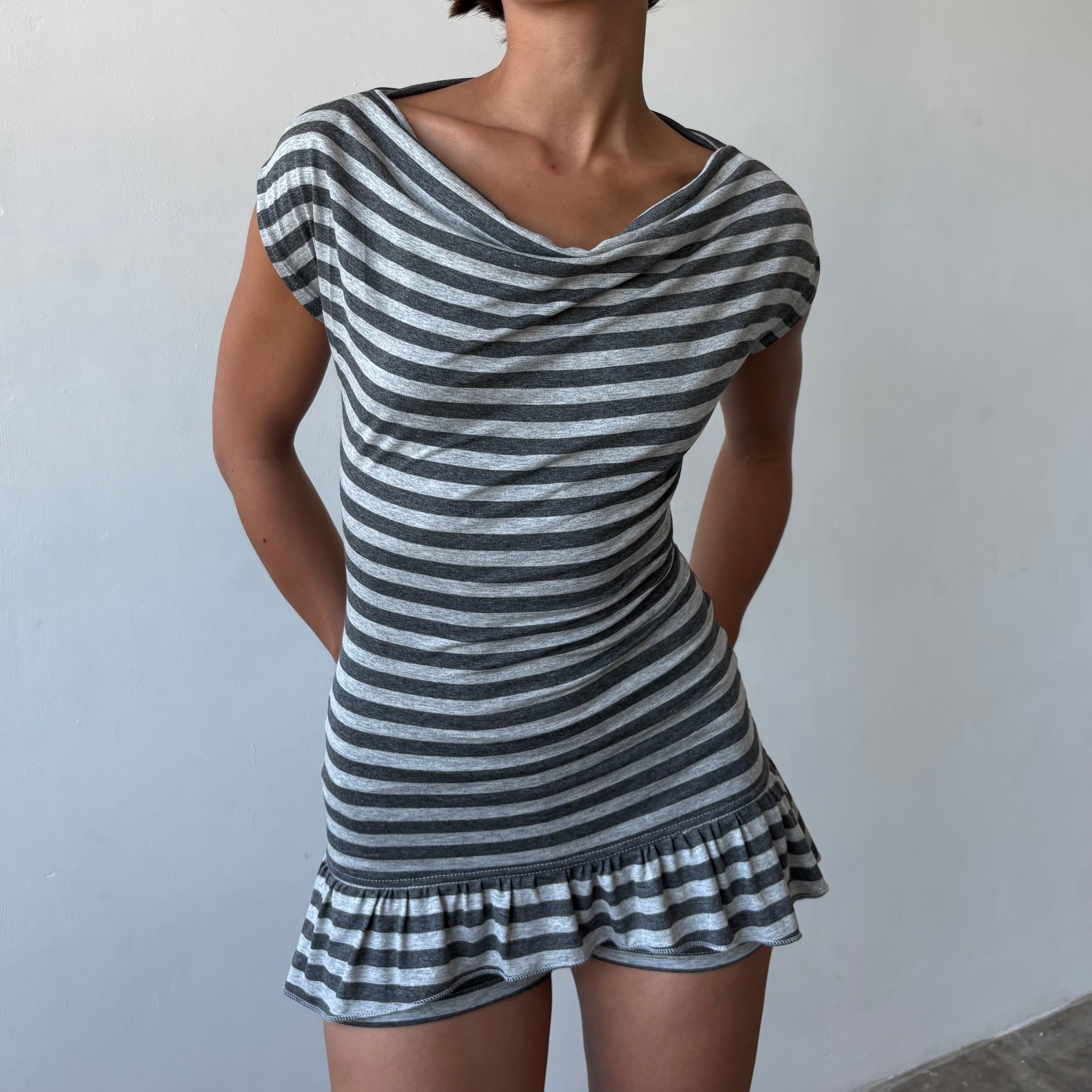 The Stripe Hourglass Top