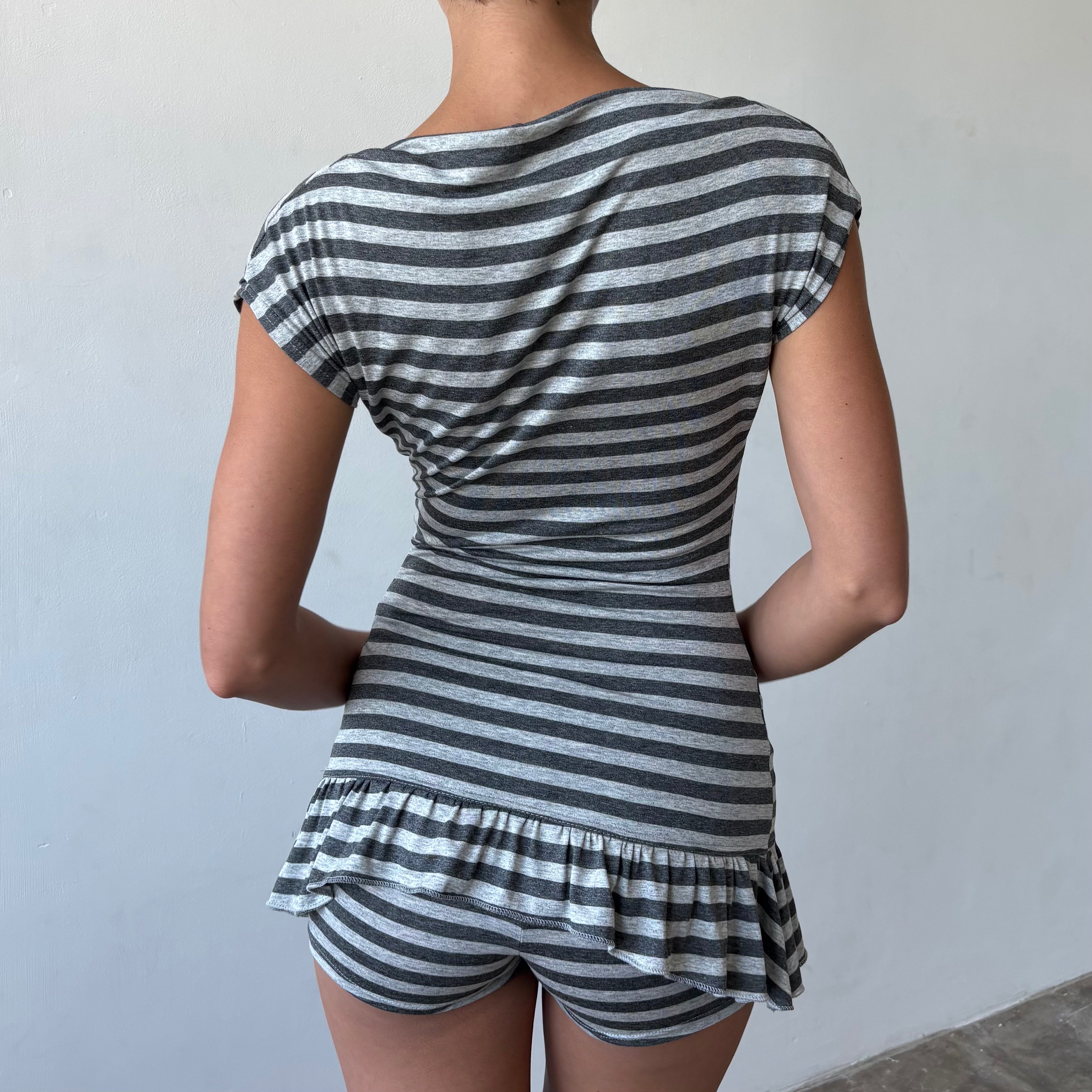 The Stripe Hourglass Top