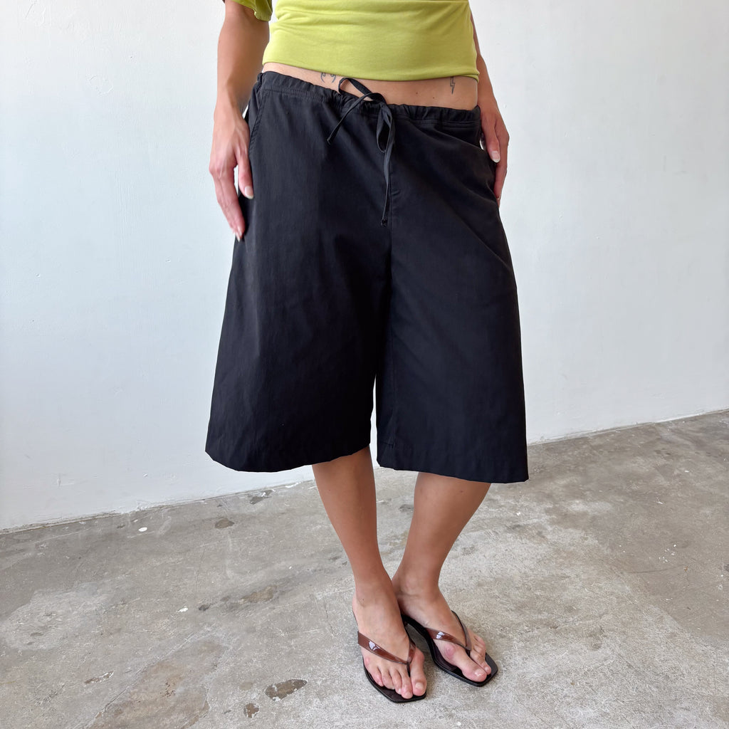 Boy Shorts in Black and Camo