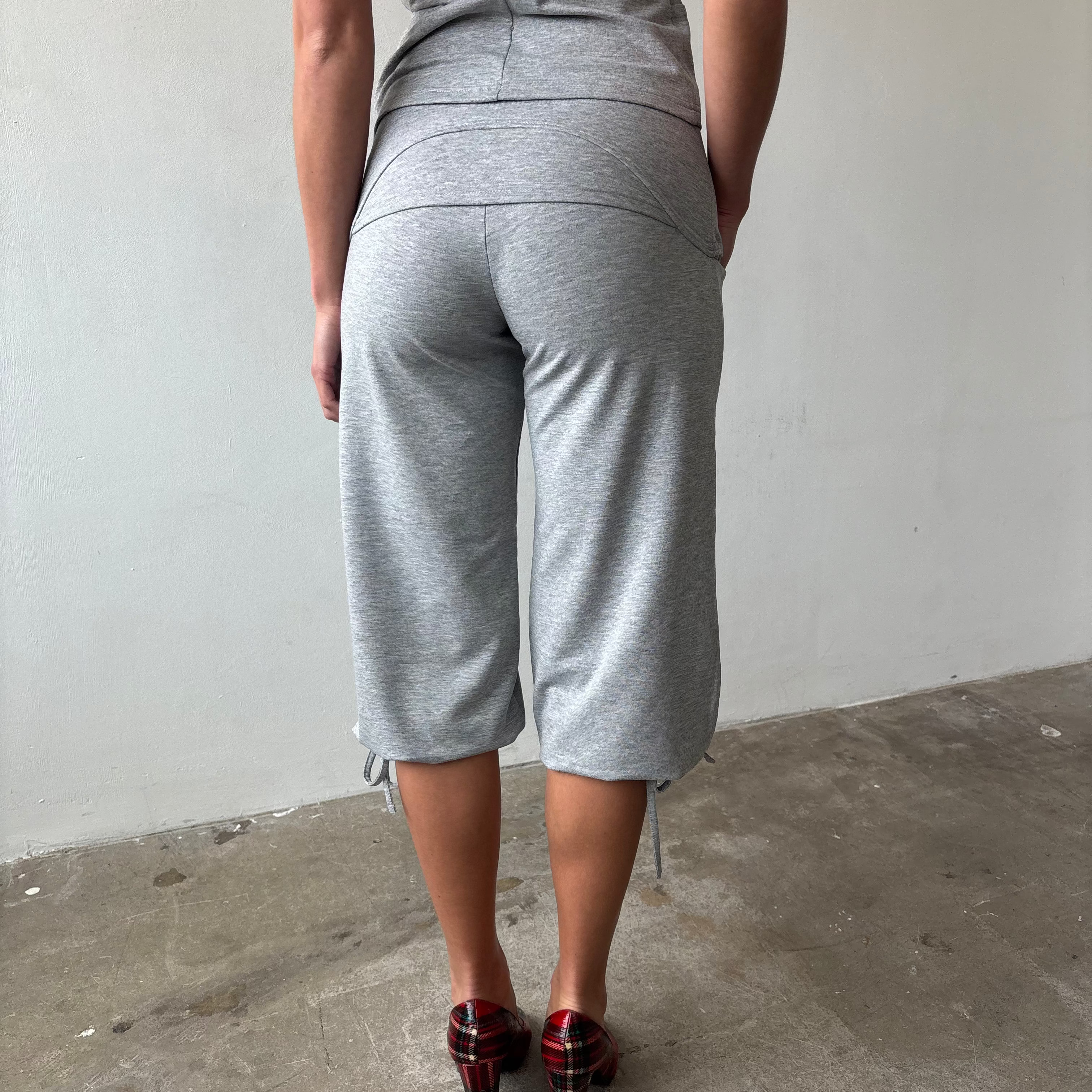 Betty Track Capris in Grey or Navy