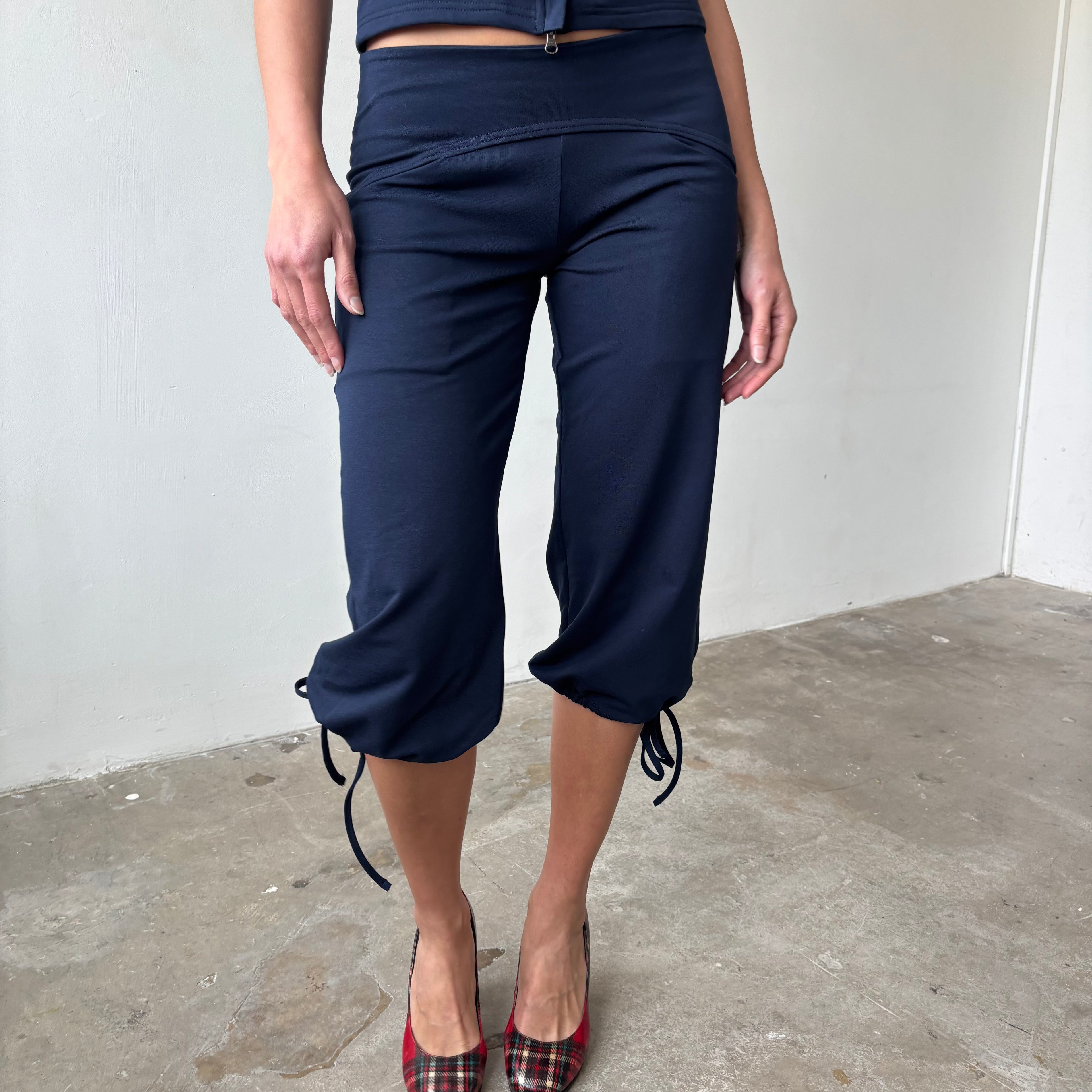 Betty Track Capris in Grey or Navy